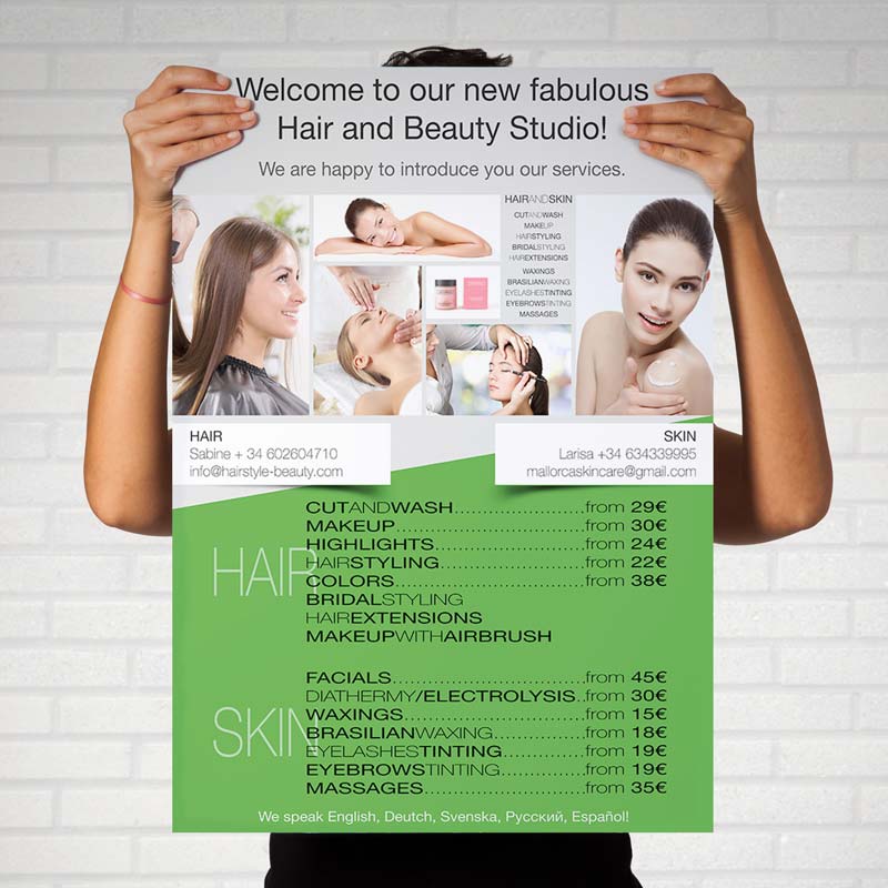A Large-Format A2 Promotional Poster